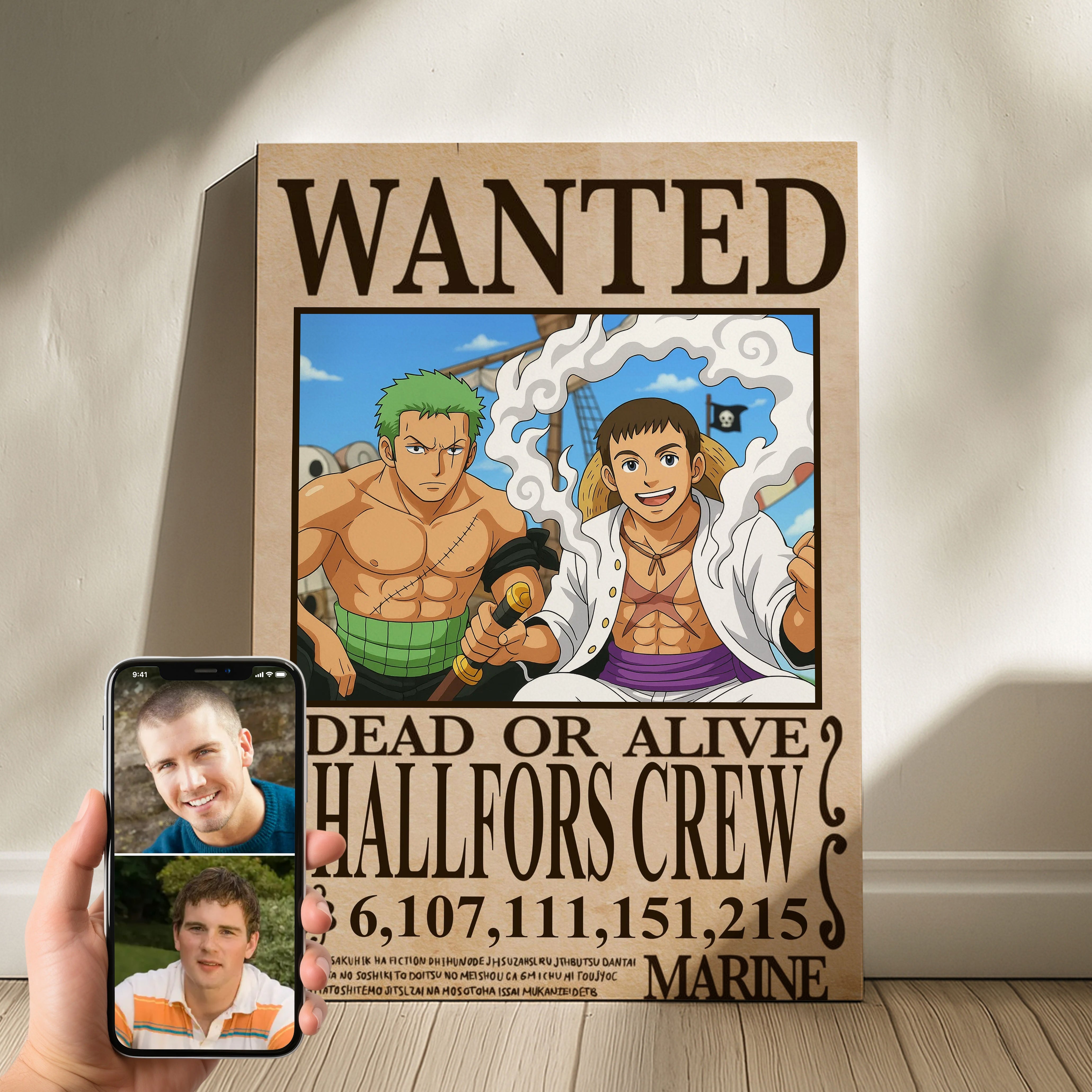 Turn Your Photo into a One Piece Wanted Poster – Personalized Anime Artwork